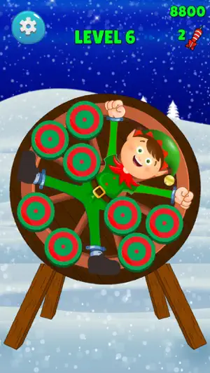 Christmas Elf Darts Challenge