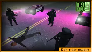 醉酒驾驶模拟器 - 道奇通过公路交通的警察是在你身后