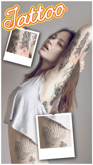 纹身设计 - 彩绘刺青人体艺术图库