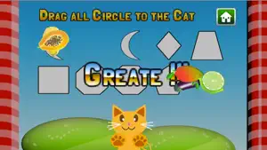 QCat - 幼儿形状游戏 Toddler Shape Educational Games (Free)