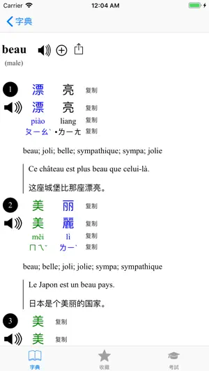法语：汉语 - 法语词典
