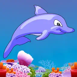 Dolphin YikYak - 在海中游泳收集星星