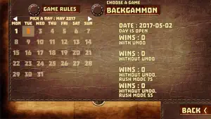 Backgammon with 16 Games