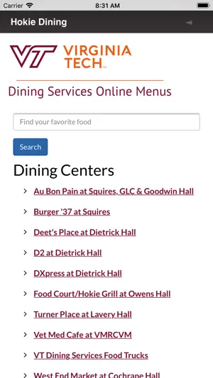 Hokie Dining